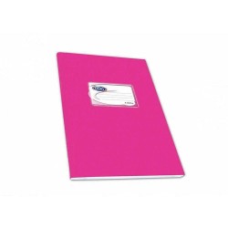 Τετράδιο ΔΙΕΘΝΕΣ SKAG χάρτινο πλαστικοποιημένο φούξια 50 φύλλα